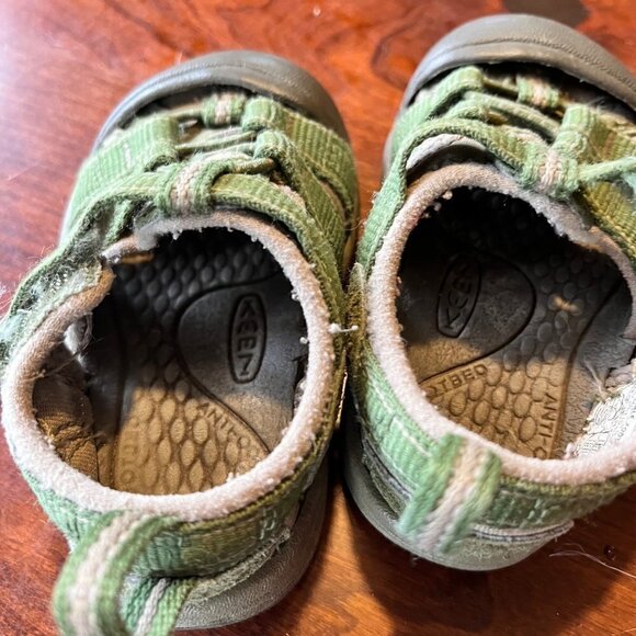 Green Keen Newport Sandals- Size Toddler 4C - Picture 6 of 7